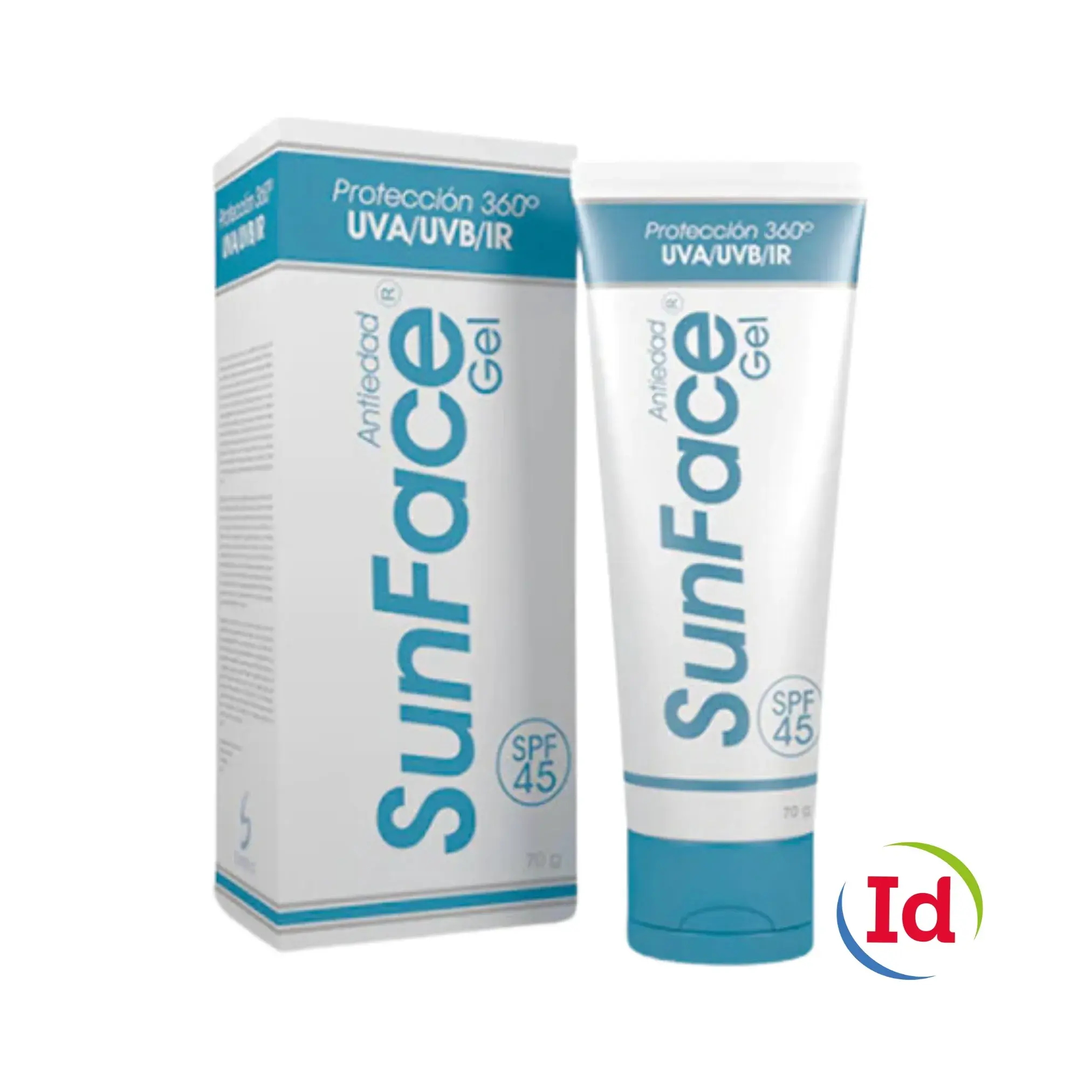 Sunface Gel Spf50 Tubo Colapsible X 70 Gr
