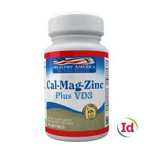 Suplemento Dietario Cal-Mag-Zinc Plus Vitamina D3 X 90 Softgels HA