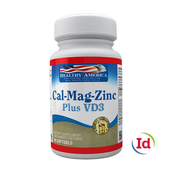 Suplemento Dietario Cal-Mag-Zinc Plus Vitamina D3 X 90 Softgels HA