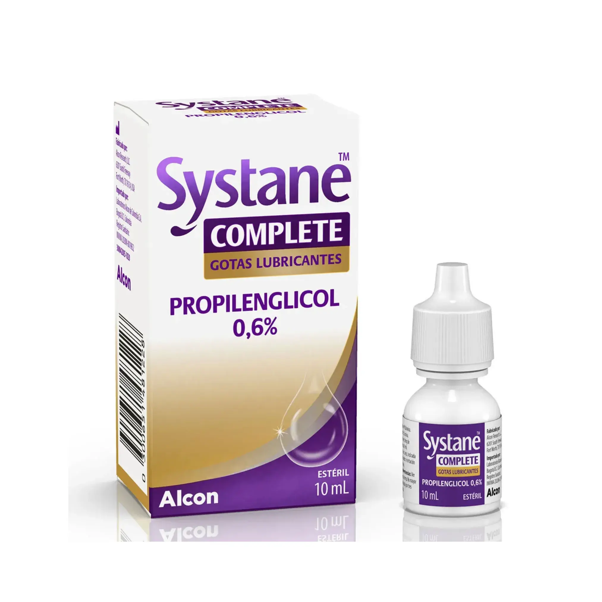 Systane Complete Propilenglicol Gotas Lubricantes 10 Ml