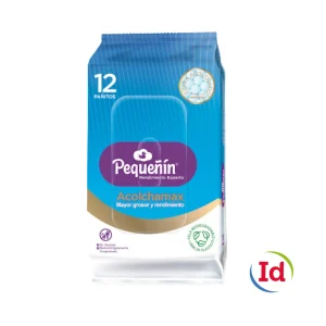 Toallitas H?medas Peque??n Acolchomax X 12 Unidades