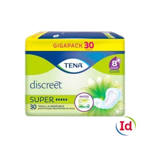 Toalla Higienica TENA Discreet Super X 30 Unidades