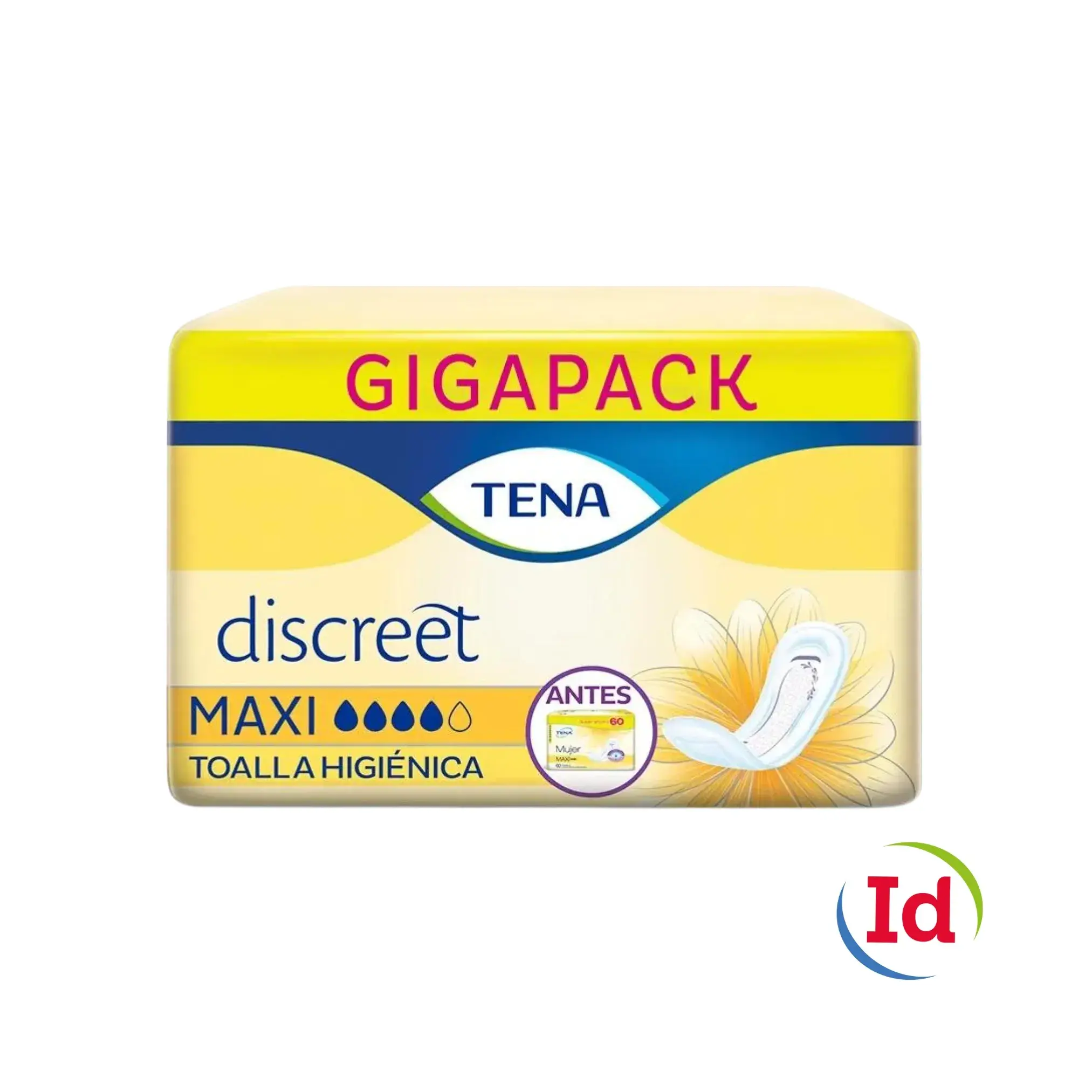 Toalla Higienica TENA Discreet Maxi X 30 Unidades