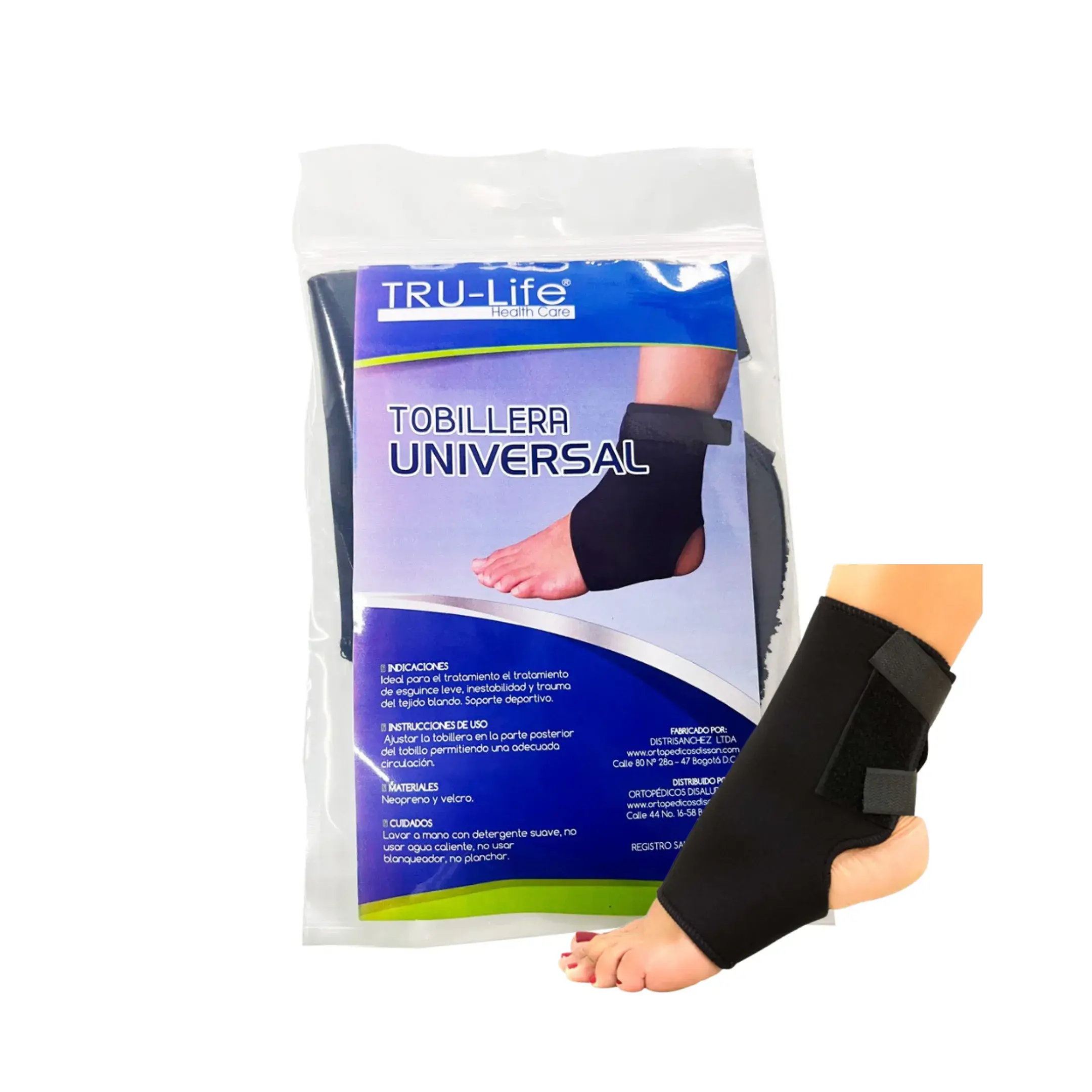 Tobillera Ortopedica Universal Ajustable