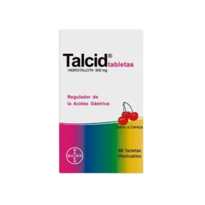 Talcid Hidrotalcita Cereza 60 Tabletas