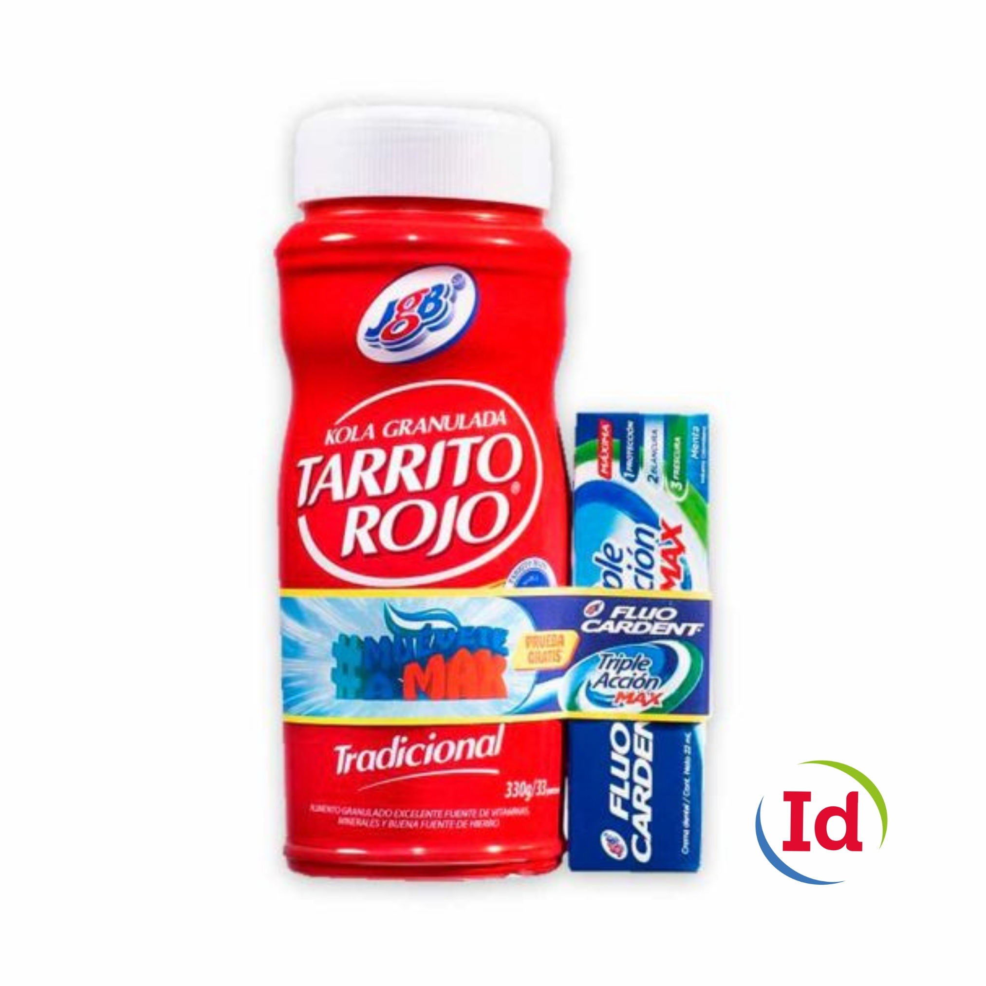 Kola Granulada Jgb 380 Gr + Crema Dental Fluocardent 22 Ml