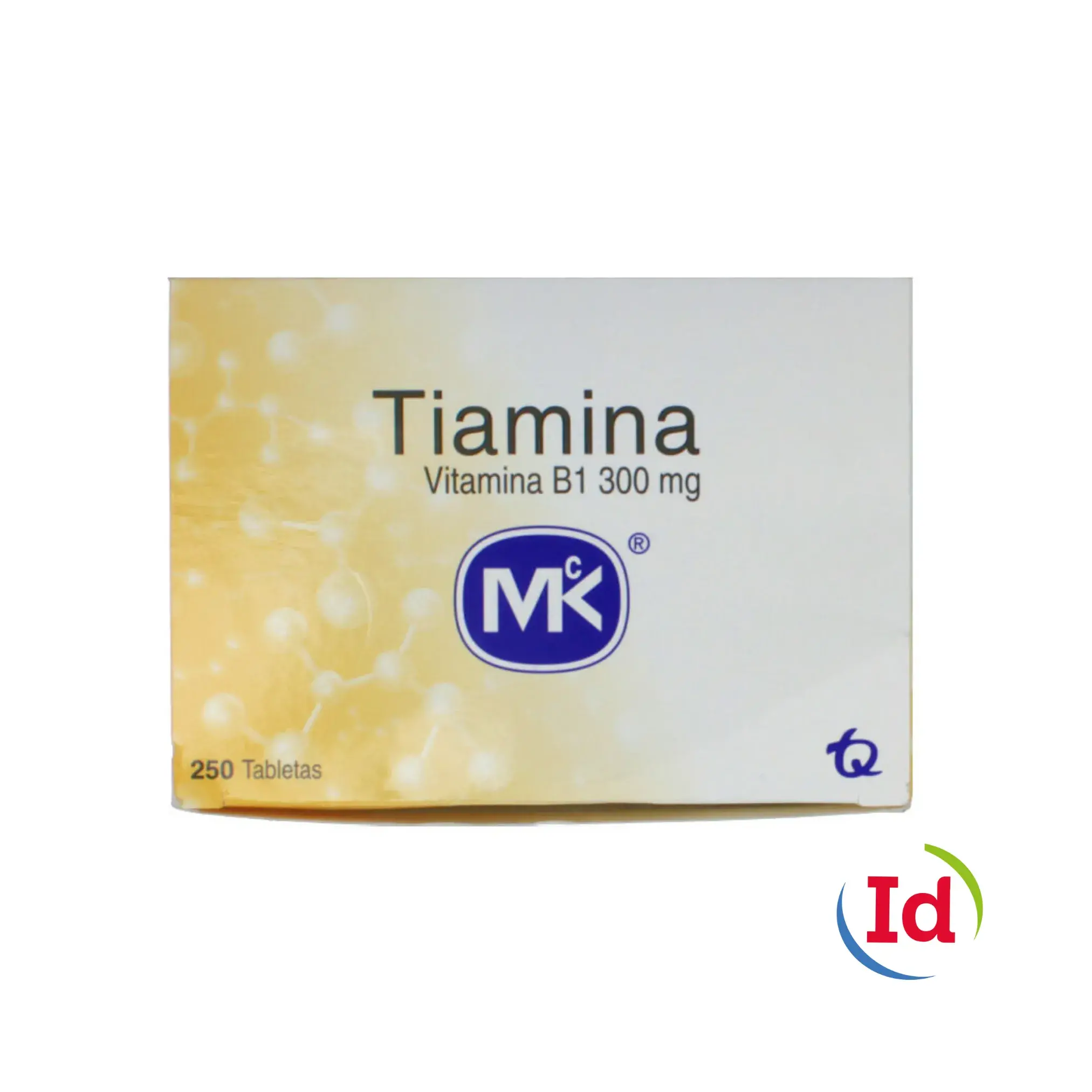 Tiamina 300 Mg 250 Tabletas Mk