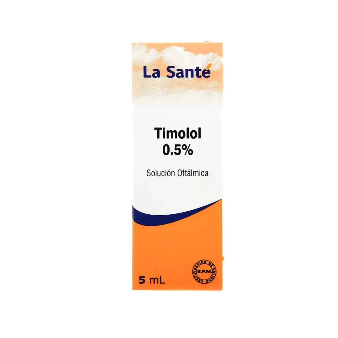 Timolol Maleato 0.5% Gotas Oftalmicas 5 Ml LS