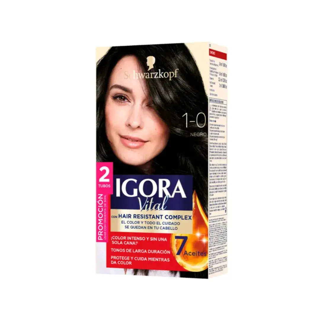 Tinte Igora Vital 1-0 Negro