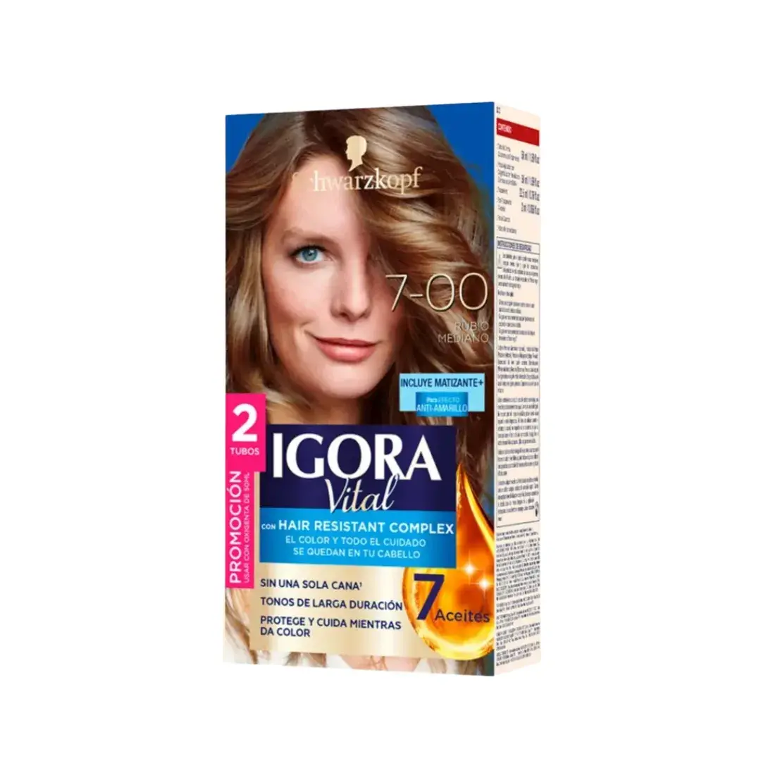 Tinte Igora Vital 7-00 Rubio Mediano