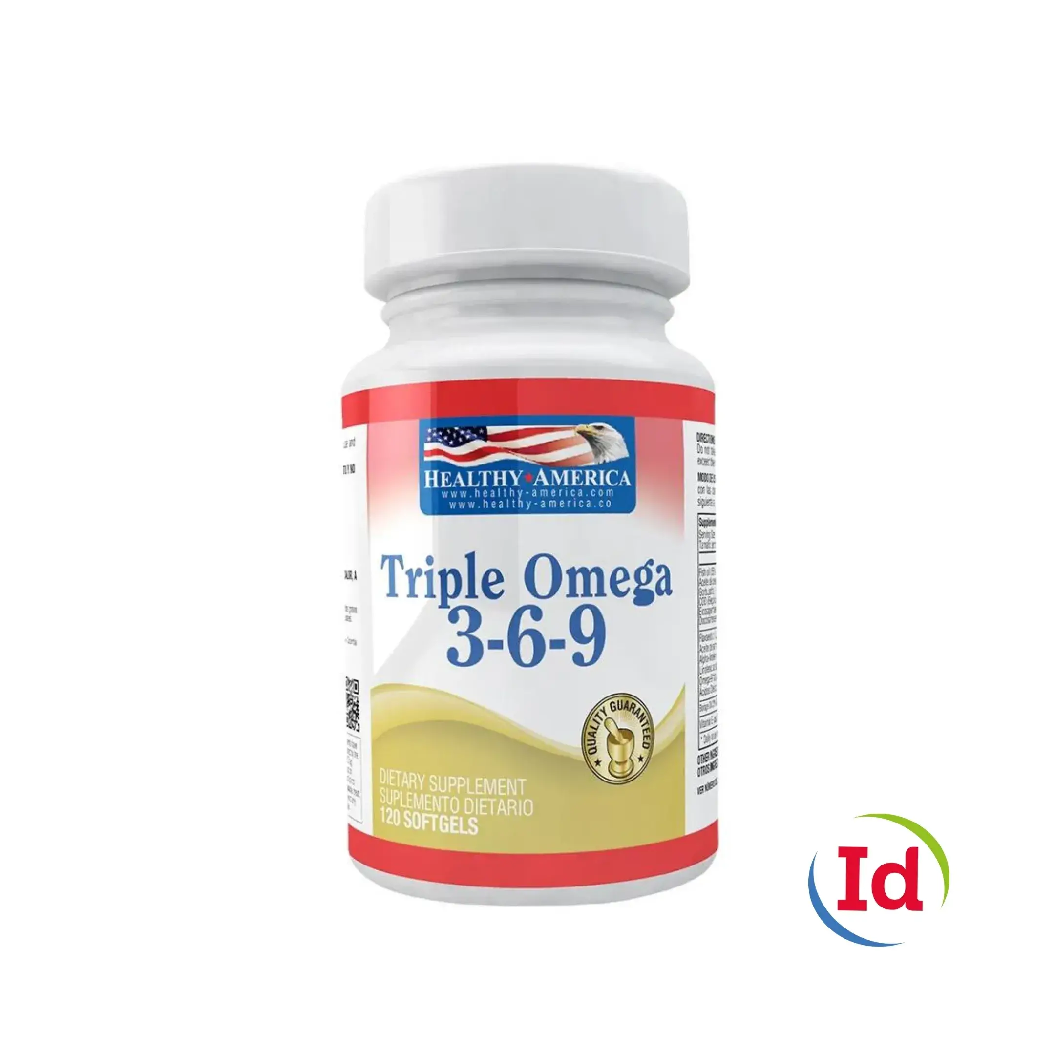 Triple Omega 3-6-9 1200Mg Healthy X 120 Capsulas