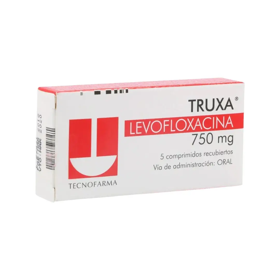 Truxa Levofloxacina 750 Mg 5 Comprimidos Recubiertas