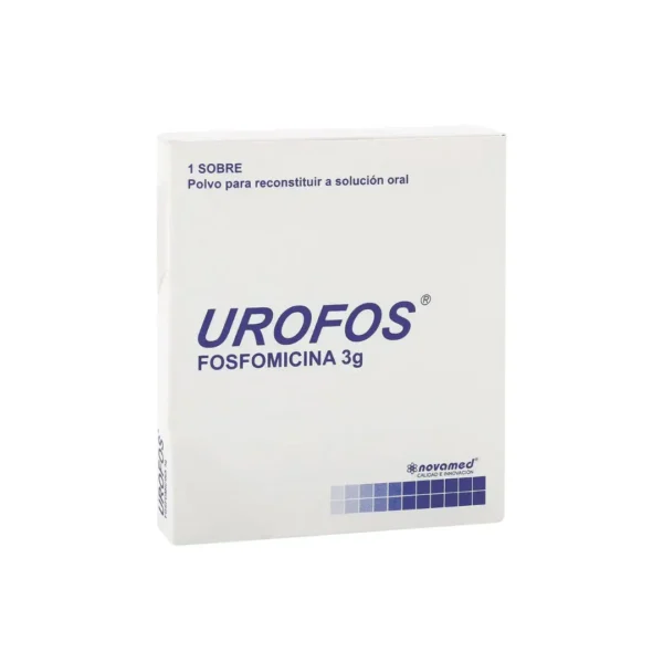 Urofos Fosfomicina 3 Gramos 1 Sobre