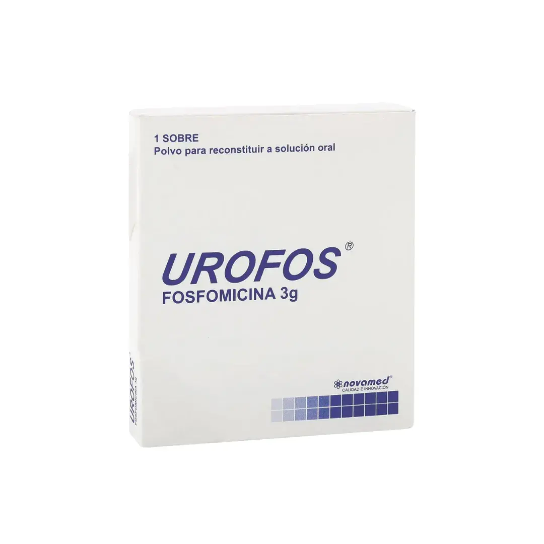 Urofos Fosfomicina 3 Gramos 1 Sobre