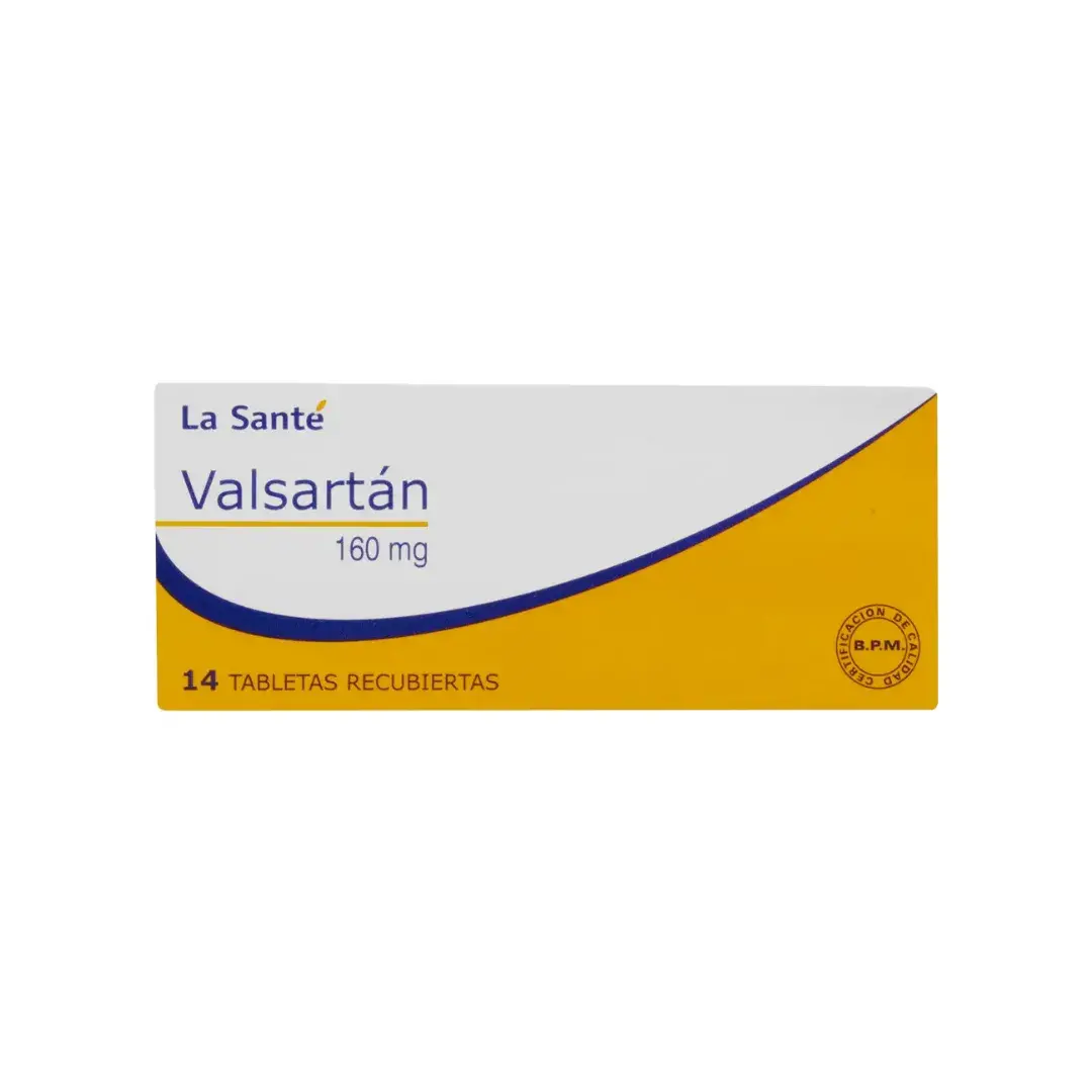 Valsartan 160 Mg 14 Tabletas Ls