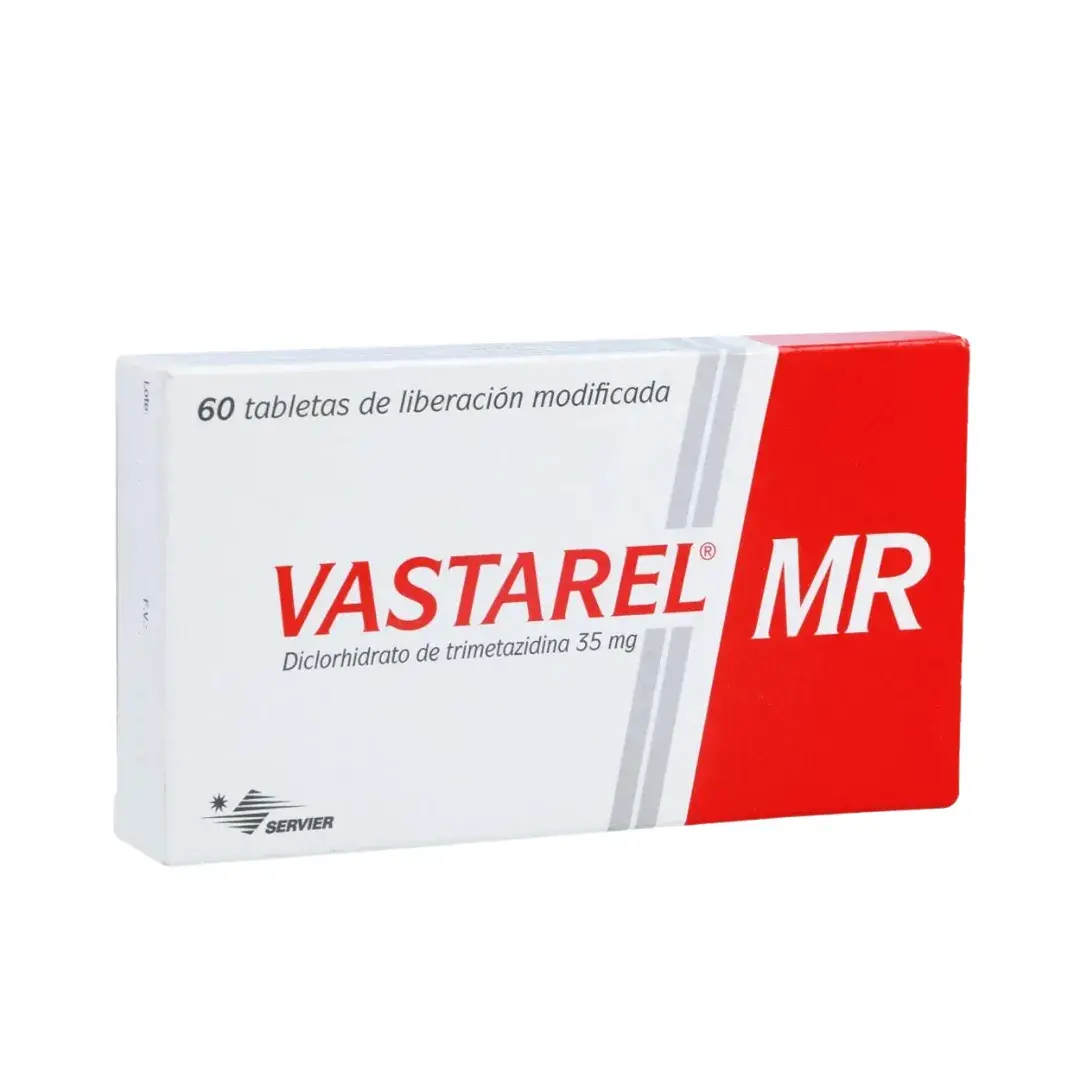 Vastarel Trietazidina Mr 35 Mg X 60 Tabletas