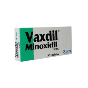 Vaxdil Minoxidil 10 Gr 30 Tabletas