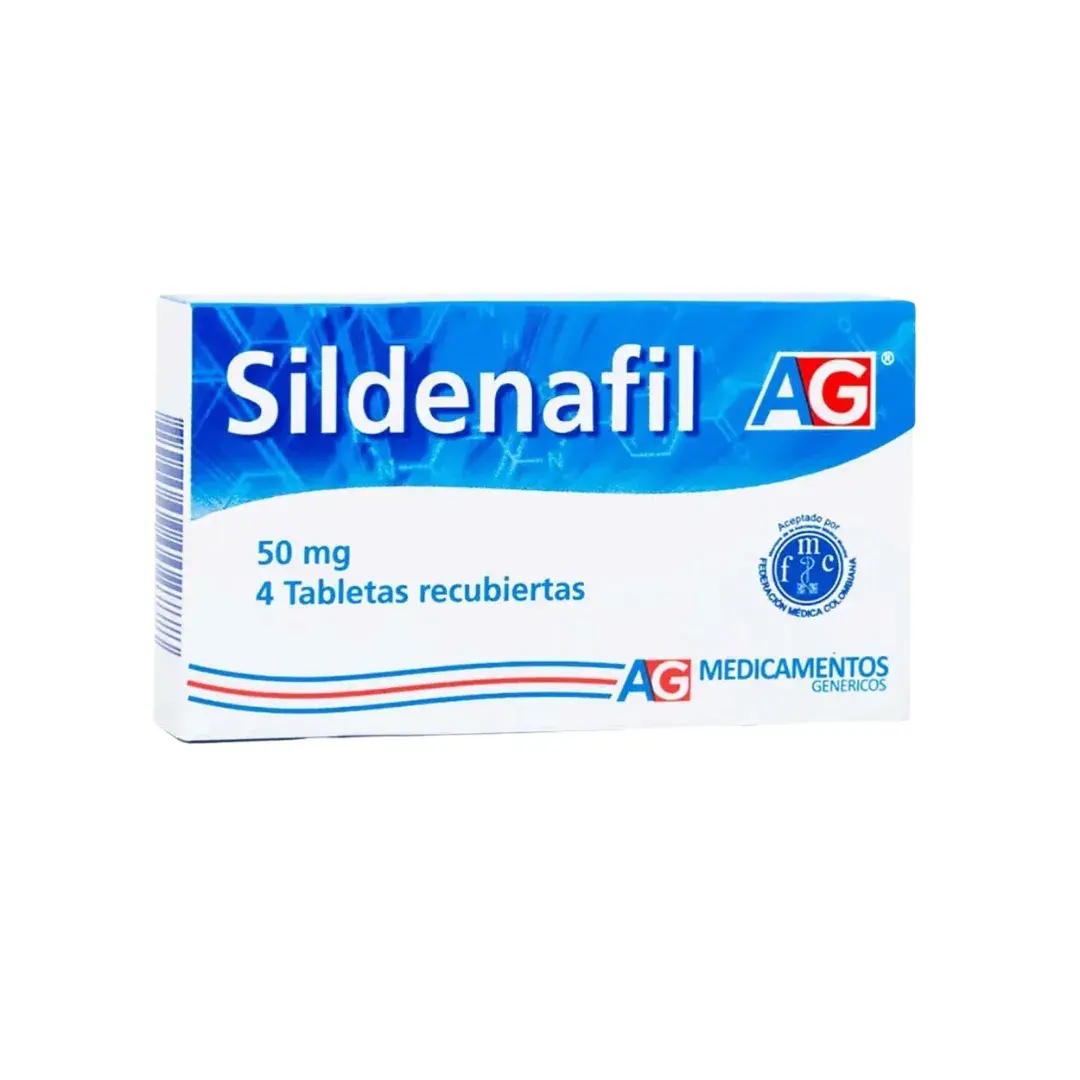 Viagra Sildenafil 50 Mg 4 Tabletas