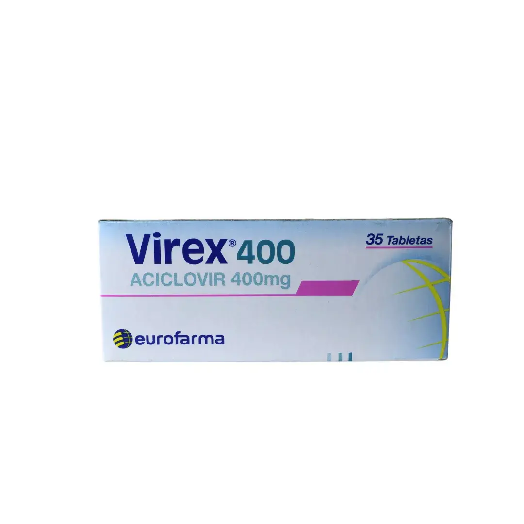 Virex 400 Mg 35 Tabletas