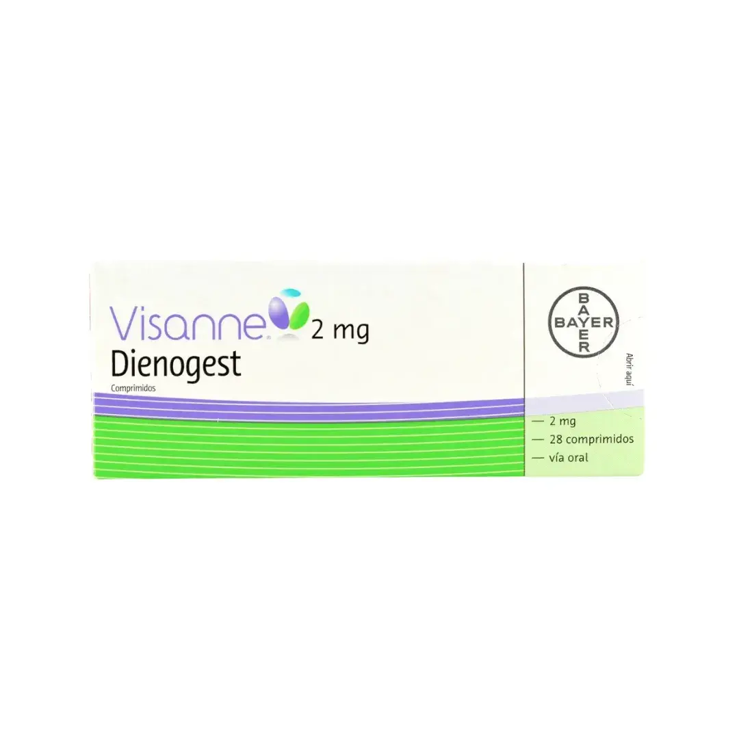 Visanne 2 Mg 28 Tabletas Pdb