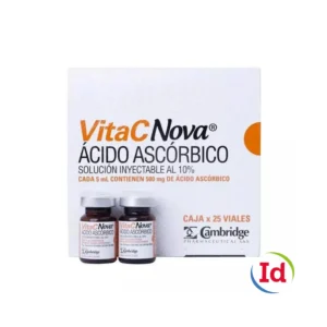 Vitacnova Acido Ascorbico 500Mg/5Ml X 25 Viales