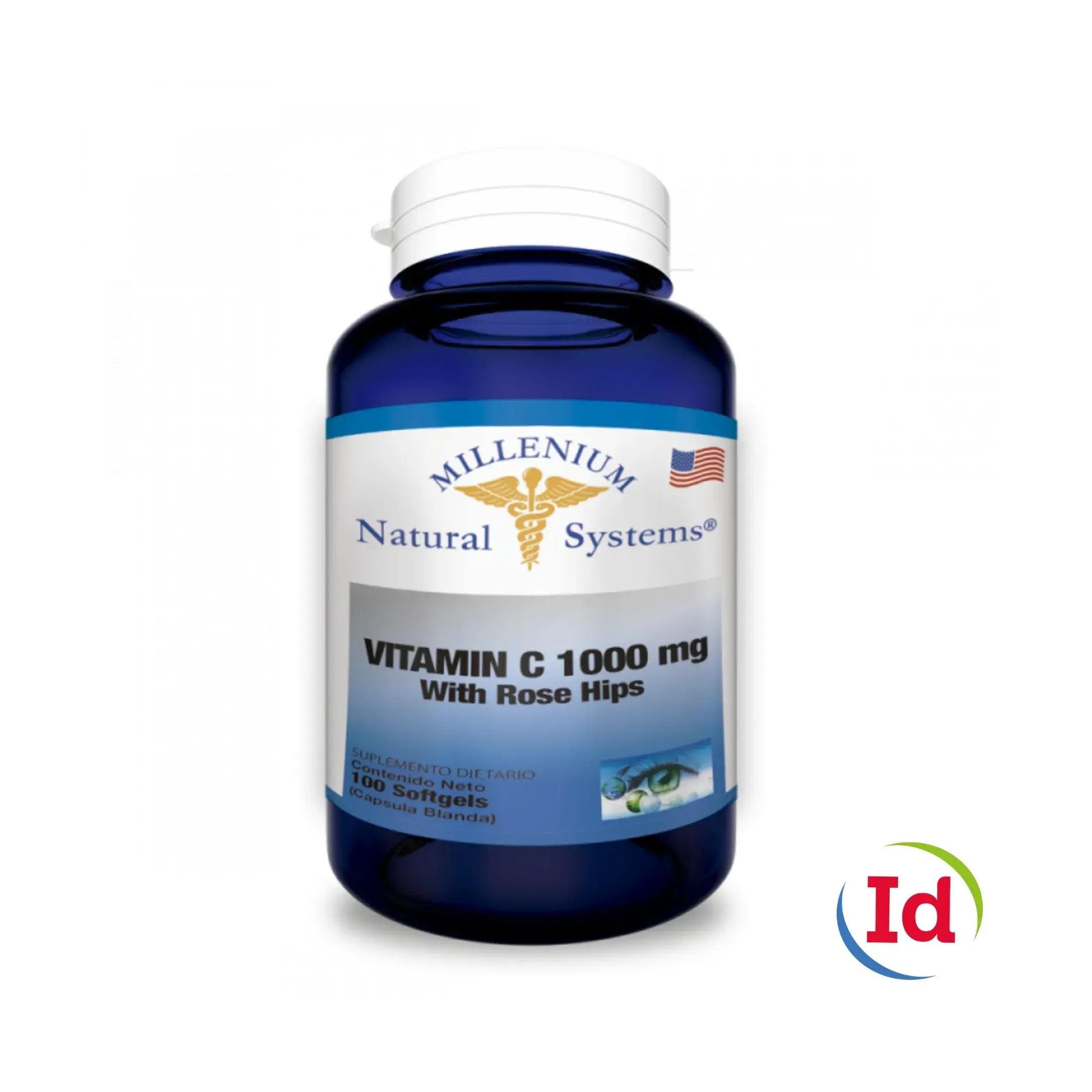 Vitamin C 1000 Mg X 60 Tabletas With Rose Hips Ns