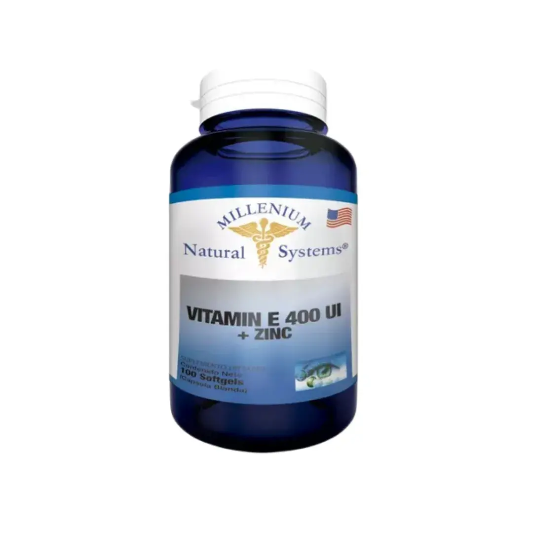 Vitamina E 400 Iu+Zinc X 100 Soft Ns