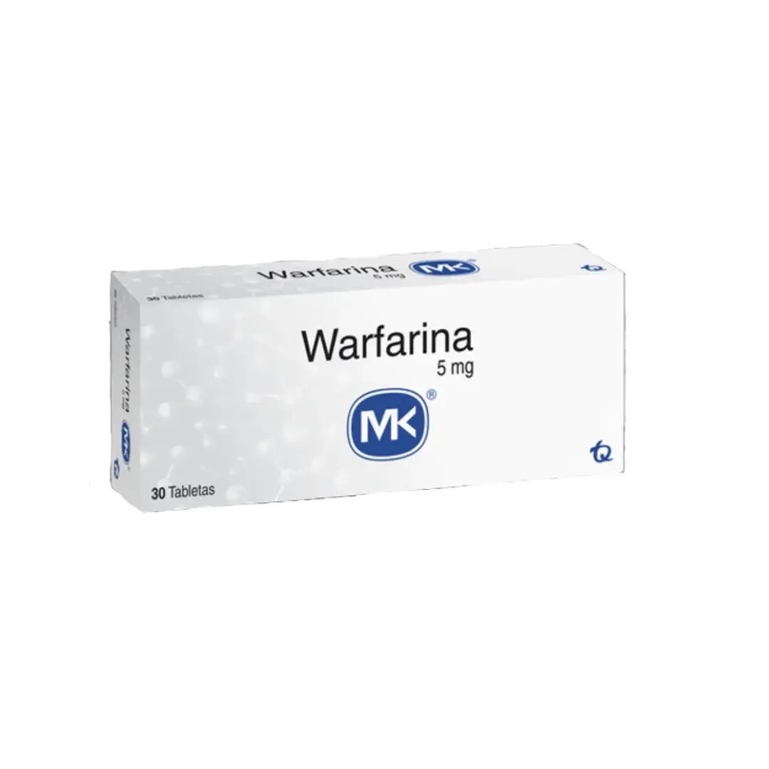 Warfarina 5 Mg 30 Tabletas Mk