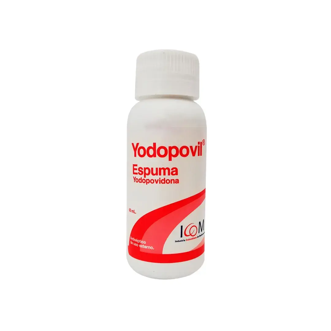 Yodopovil Yodopovidona Espuma 60 Ml Icom
