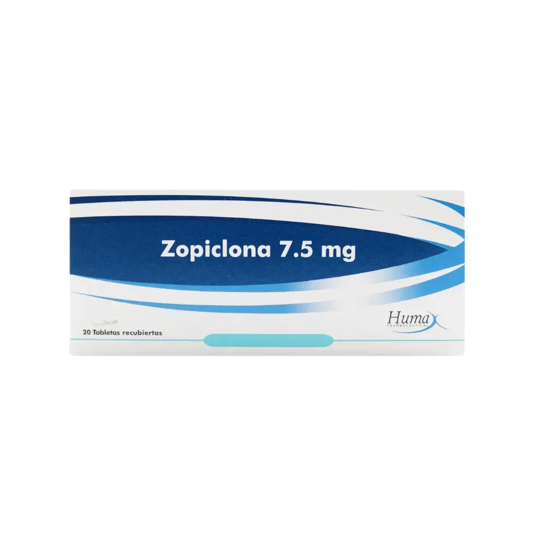 Zopiclona 7.5 Mg 20 Tabletas Hp