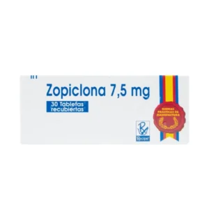 Zopiclona 7.5 Mg 30 Tabletas Rc