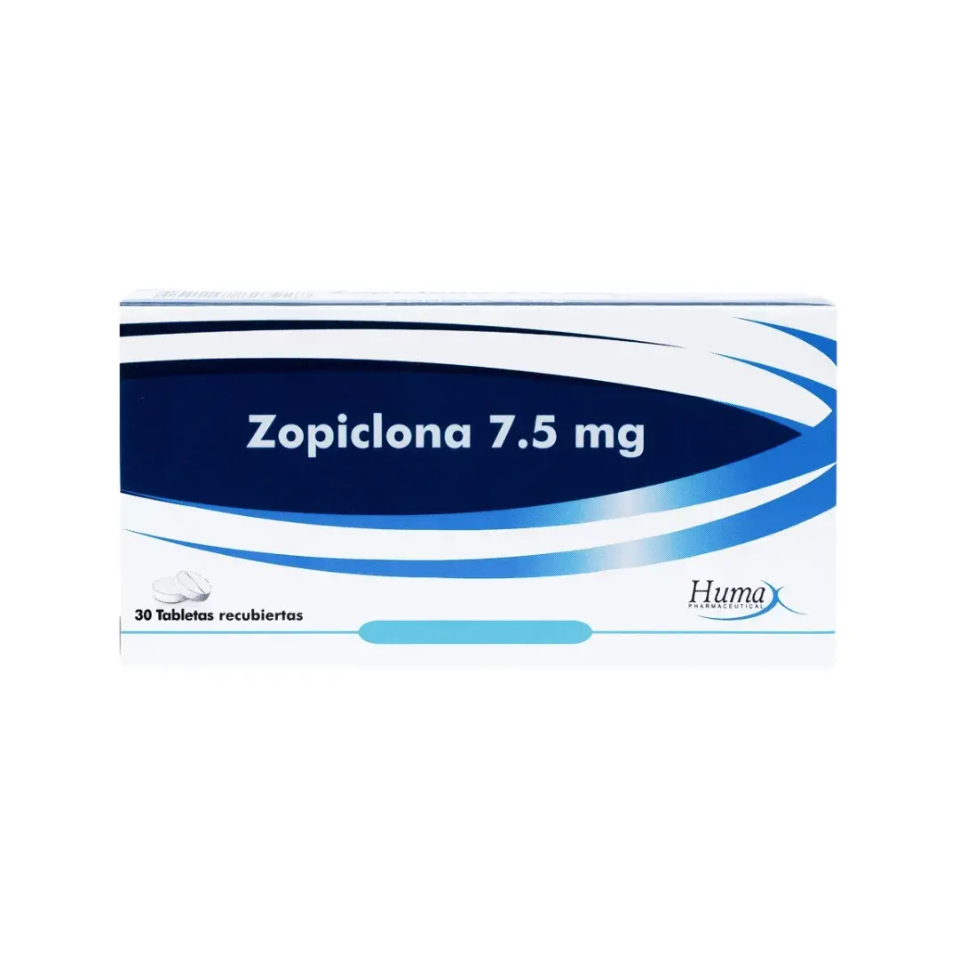 Zopiclona 7.5 Mg X 30 Tabletas Hp