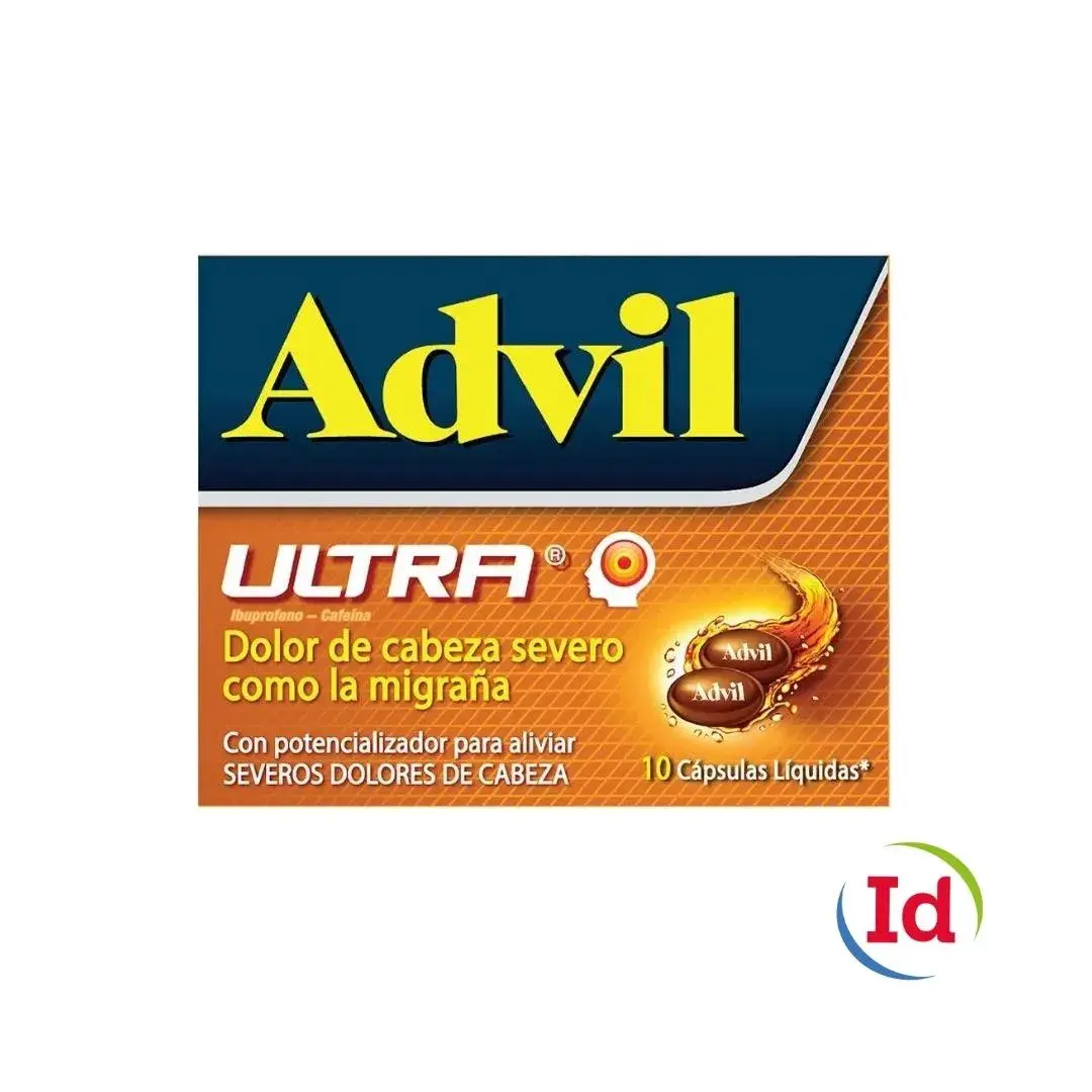advil ultra 10 capsulas