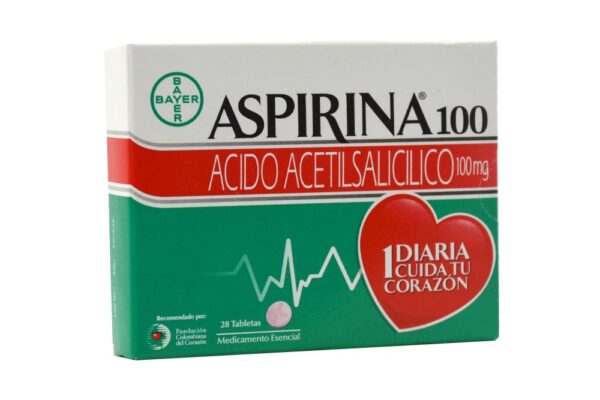 Aspirina 100mg 28 tbs