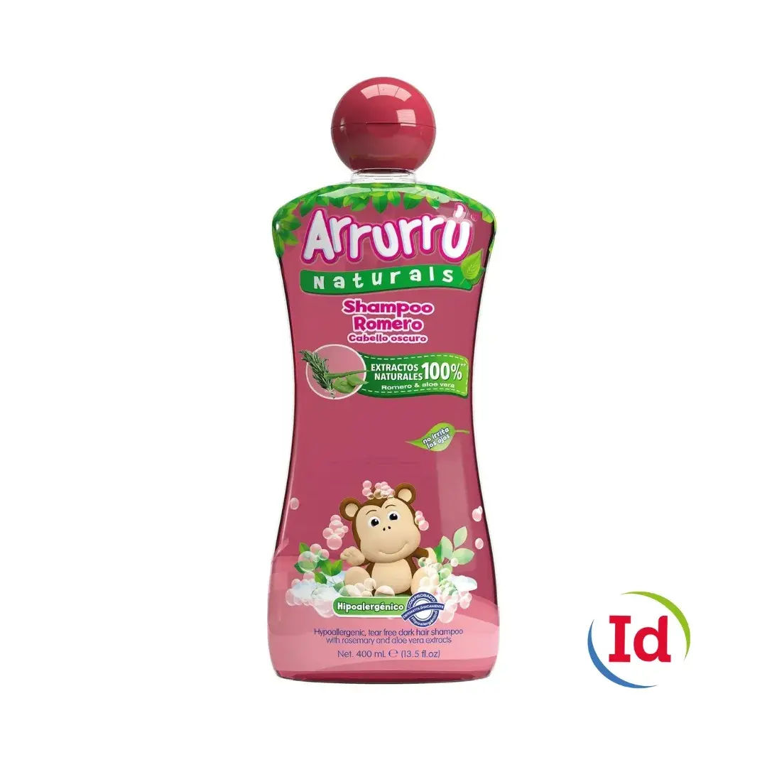cha.arrurru cabello oscuro romero 400 ml