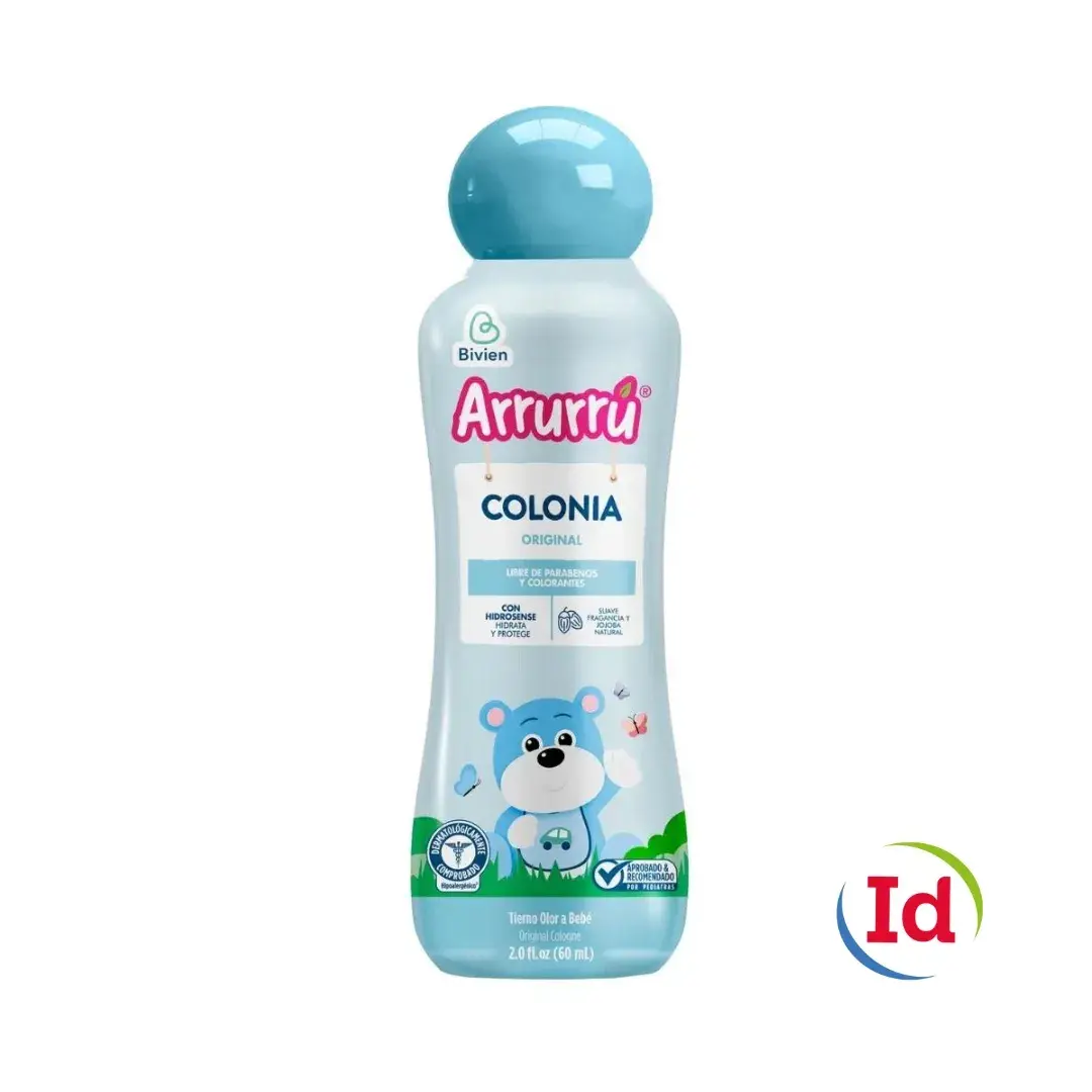 colonia arrurru naturals azul 60 ml