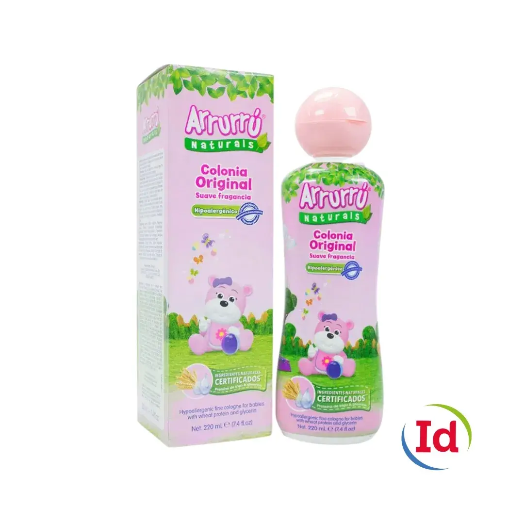 colonia arrurru naturals rosada 220 ml