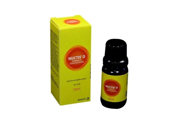 Nuctis d vitamina d gotas 10 ml