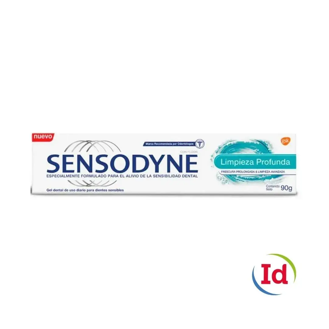 Crema Dental Sensodyne Limpieza Profunda X 90 gr