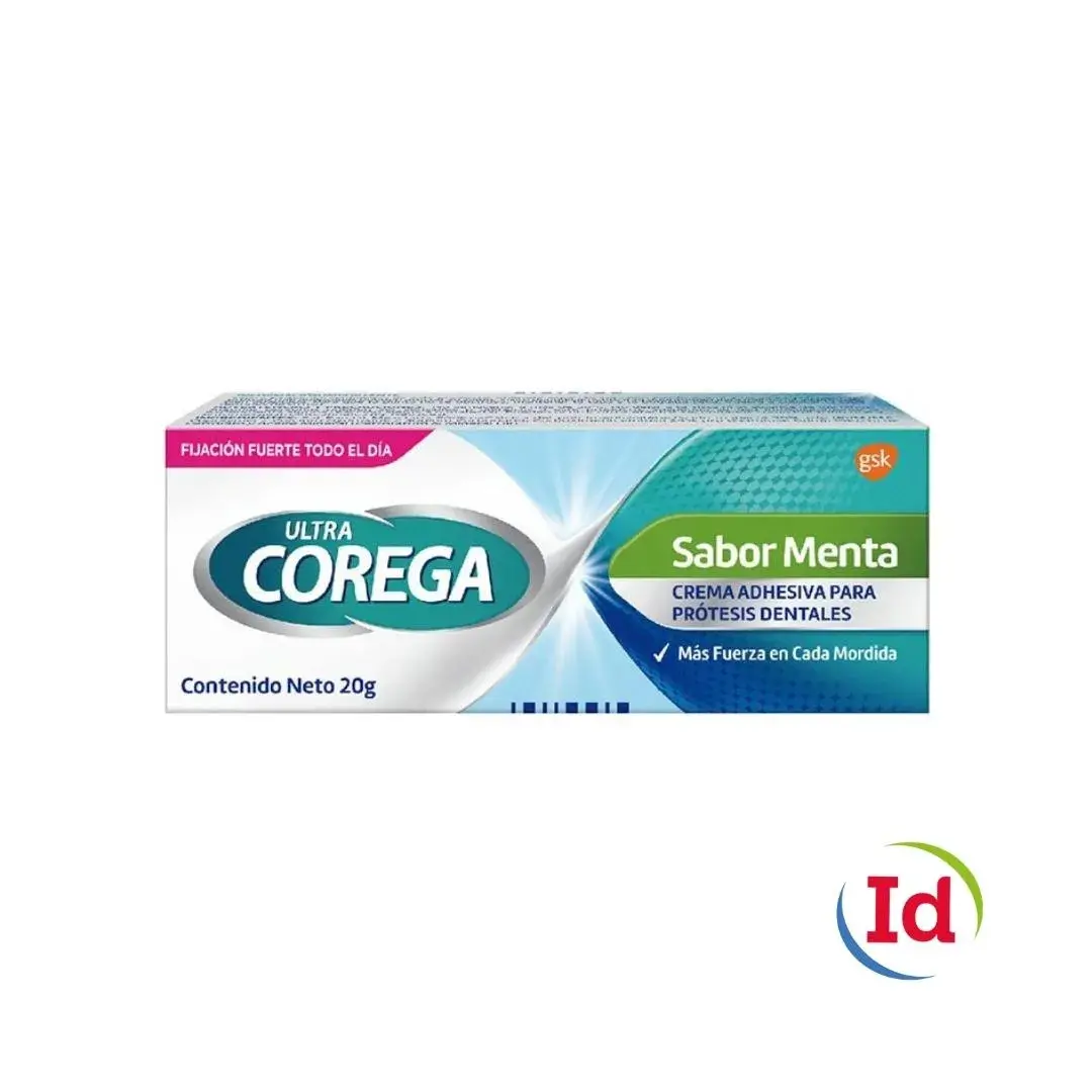 crema corega 3d.ultra menta 20 gr