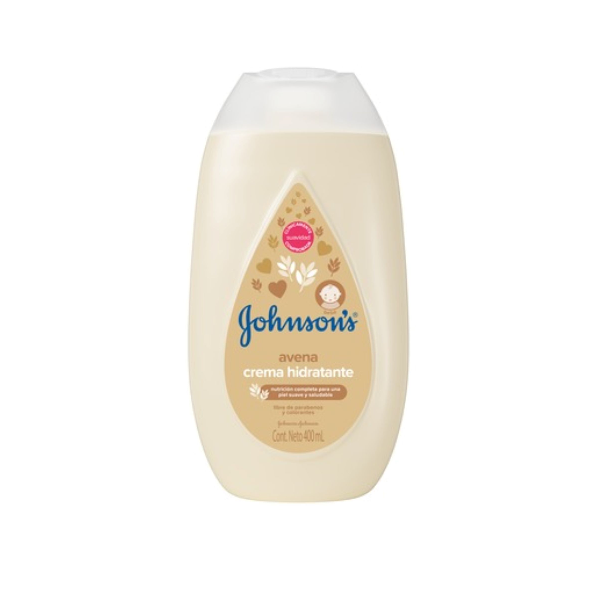 Crema JJ baby avena 400 ml