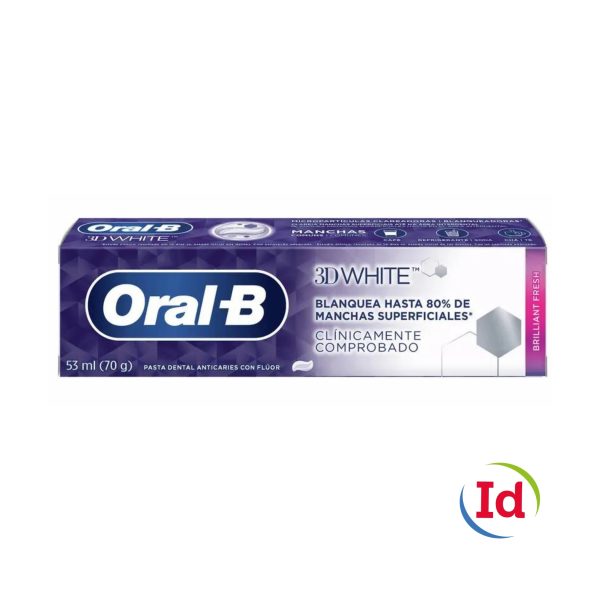 Crema Dental Oral-B 3D White 75 Ml