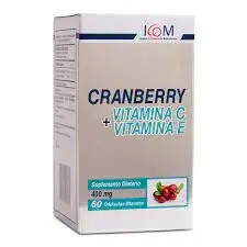 Cranberry vitamina c y e 60 sofgels icom