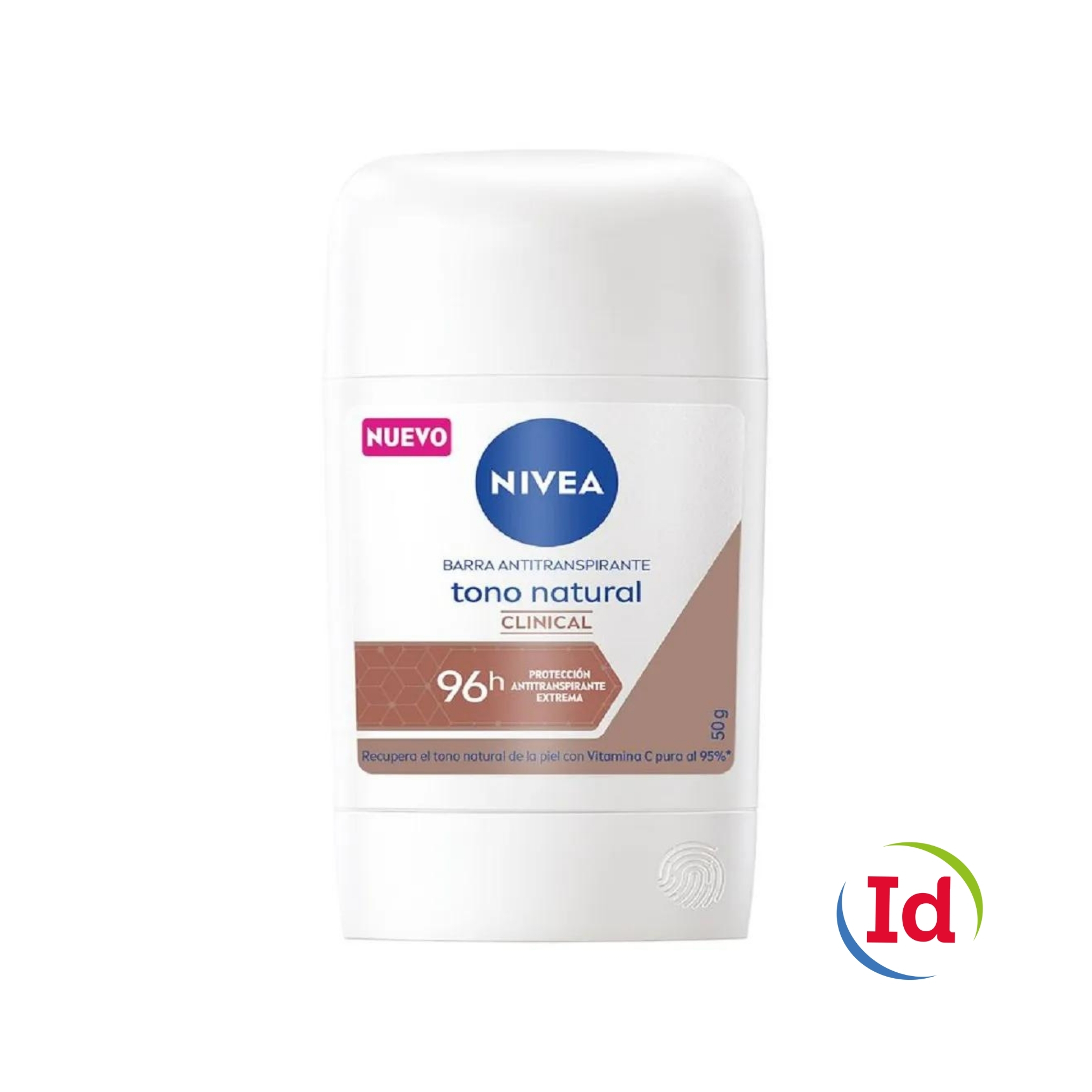 Desodorante Nivea Tono Natural Clinical Barra 50 Ml