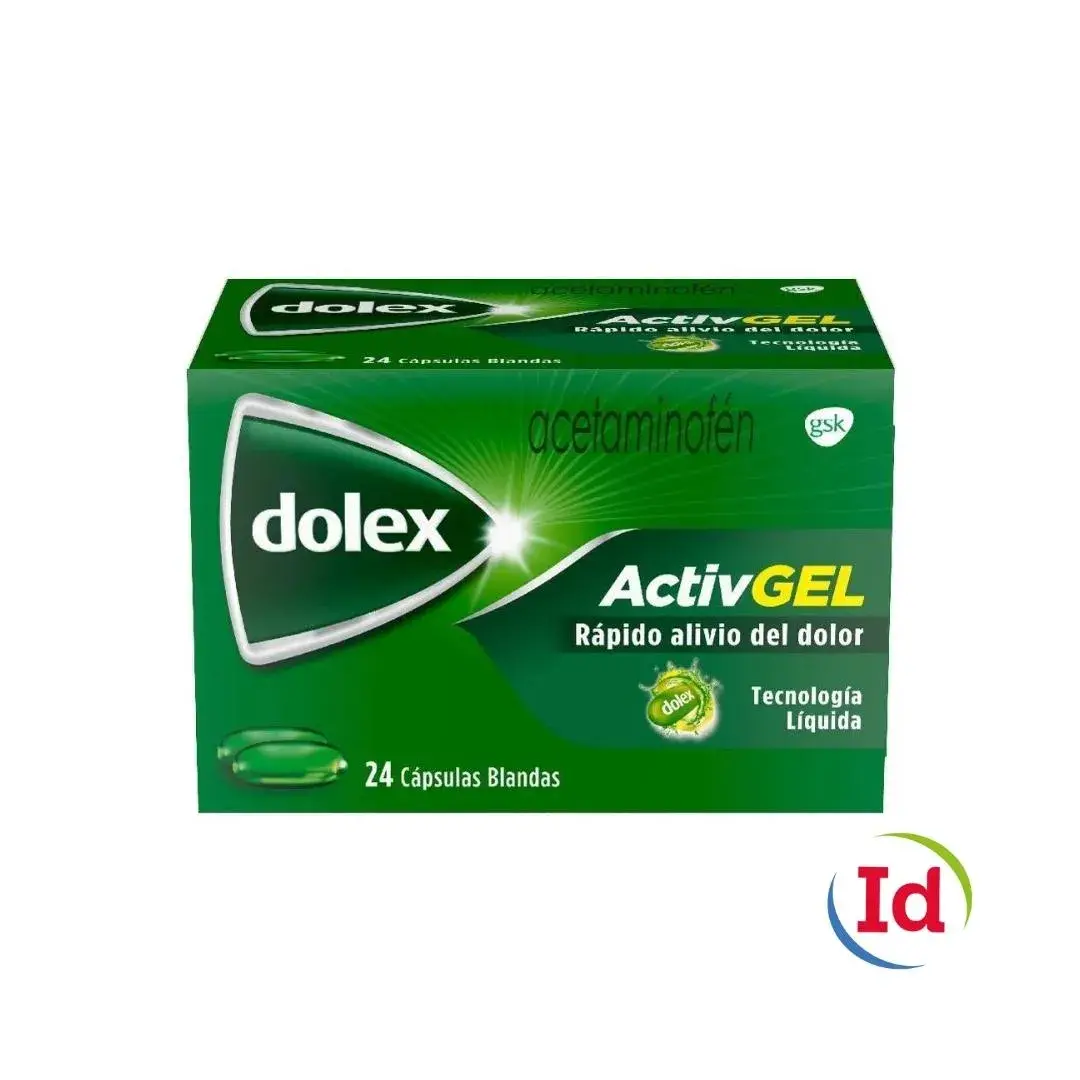 dolex activgel 24 capsulas liquidas