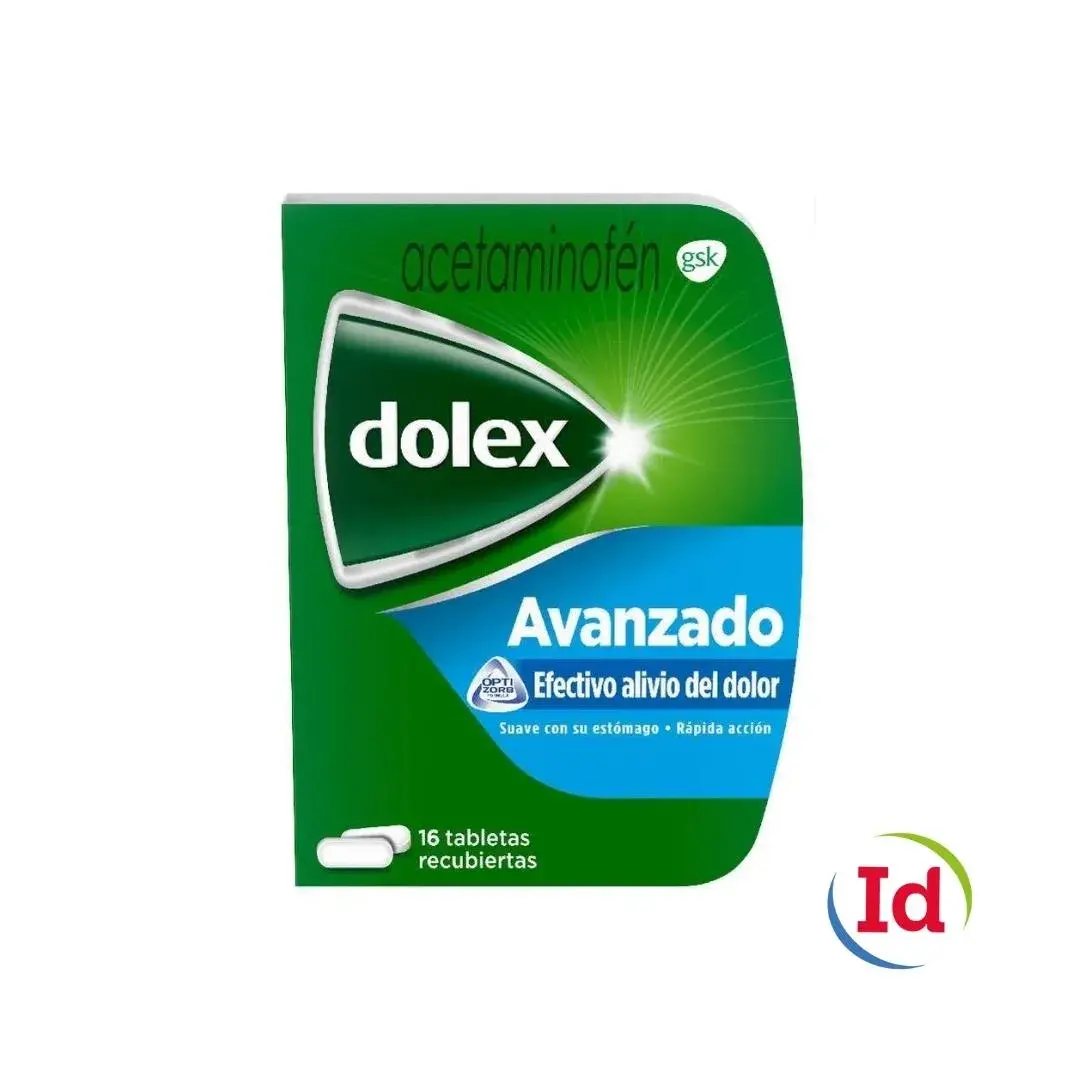 dolex avanzado 16 tabletas