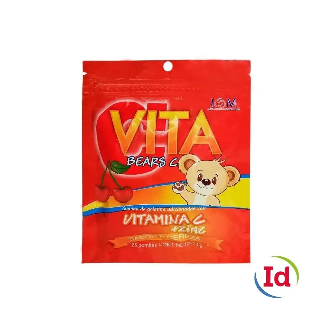 gomas vitabears c+zinc cereza 25und icom