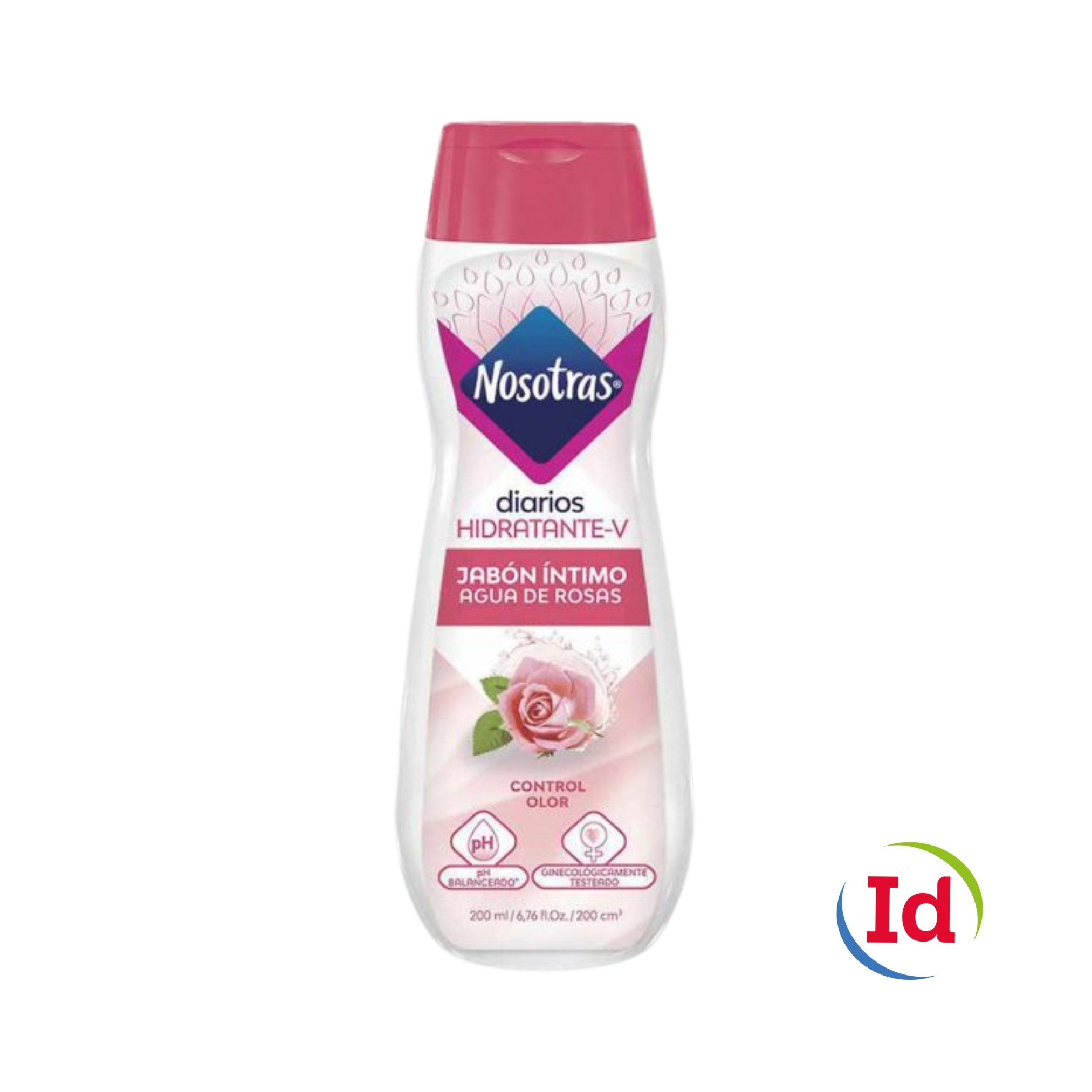 Jabon Intimo Nosotras Agua De Rosas 200 Ml