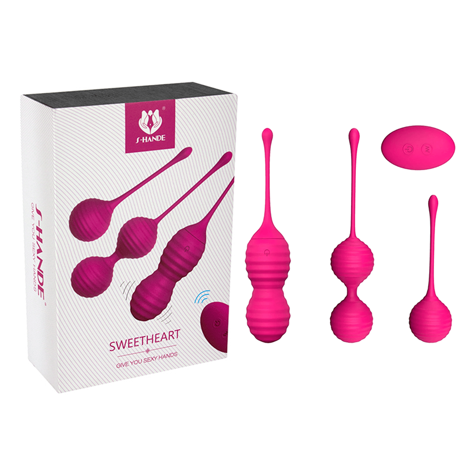 Kit Bolas Vaginales Sweetheart Vibracion
