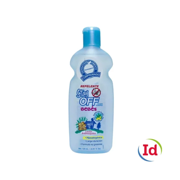 Repelente stay off bebes 120 ml